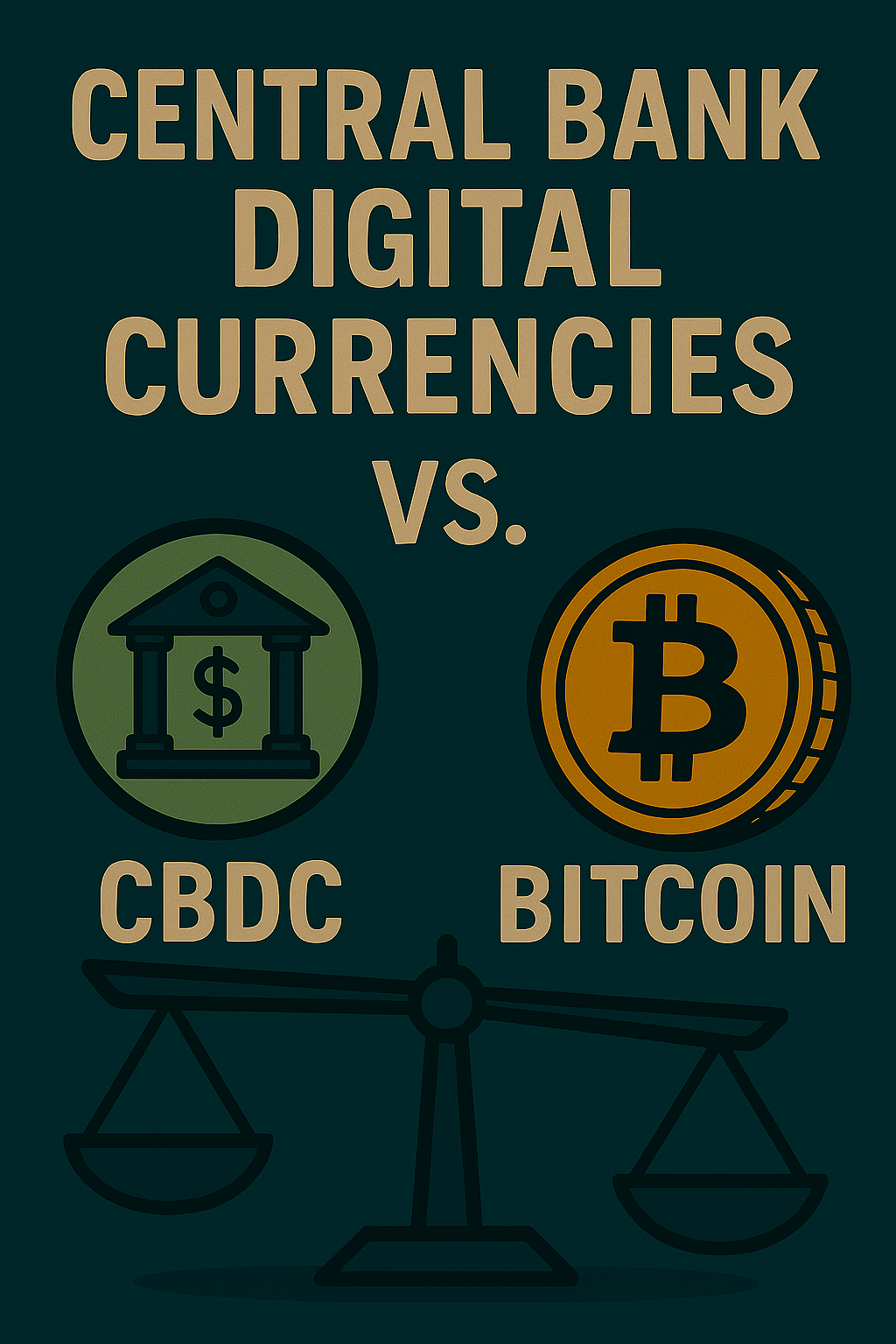 Digital Currencies vs. CDBC and Bitcoin