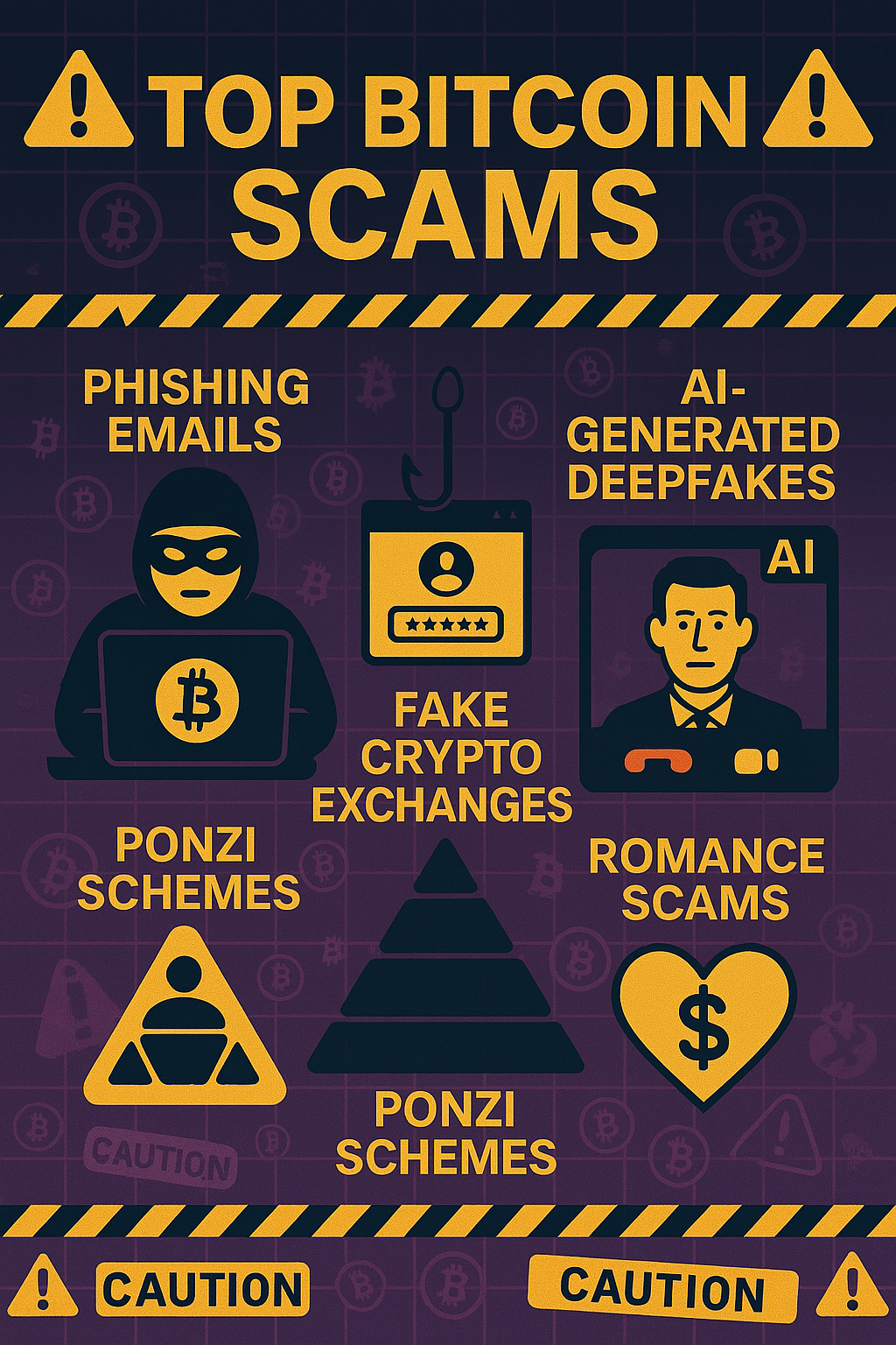 Top Bitcoin Scammers to Watch Out For